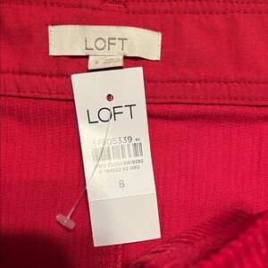 LOFT Kids Cherry Red Pants